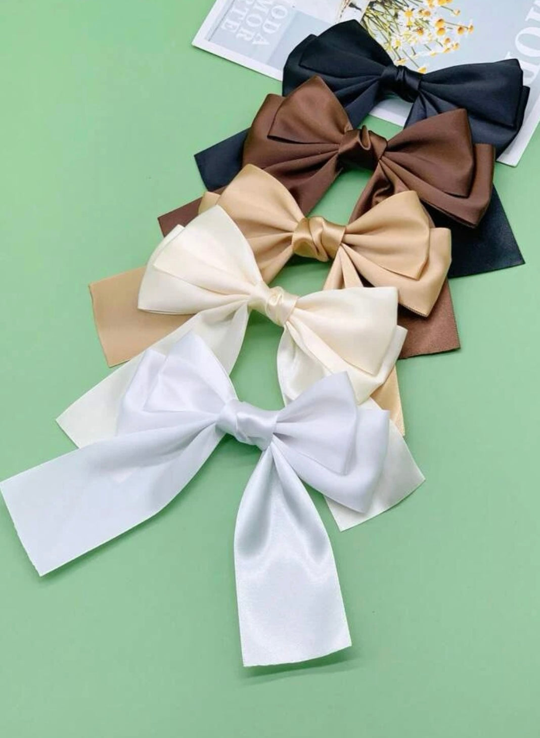 Bow Hair Clips