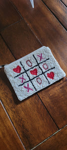 Beaded Valentines Coin Purse