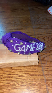 Purple Gameday Headband