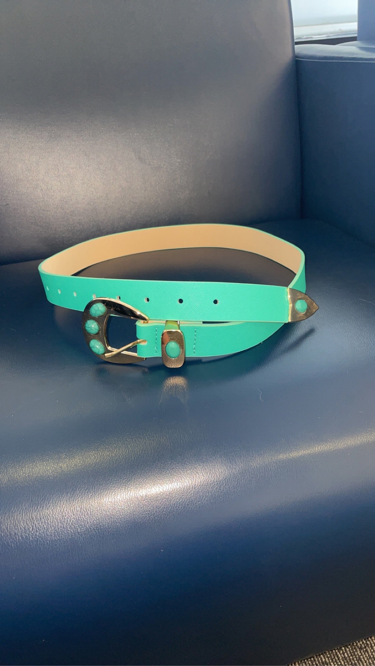 Turquoise and Silver Belt