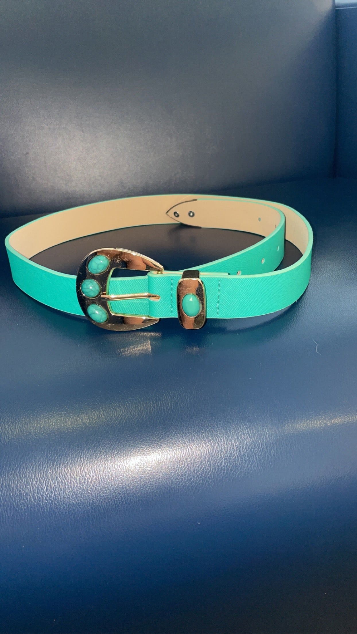 Turquoise and Silver Belt