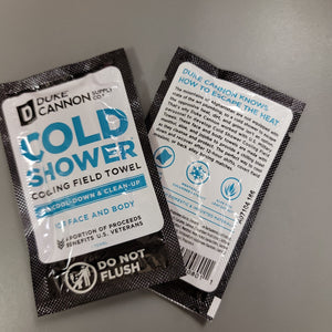 Duke Cannon Cold Shower Packets