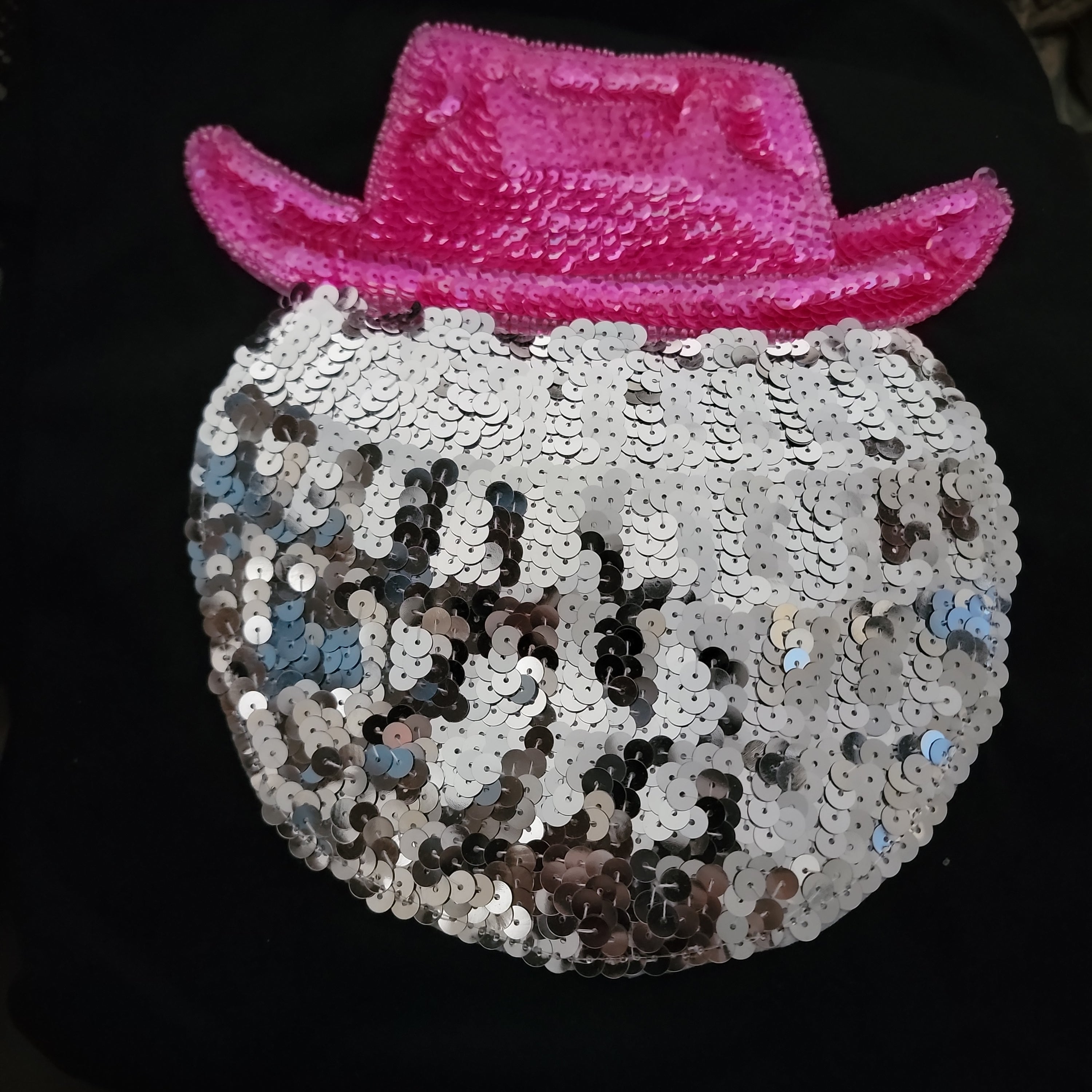 Sequin Disco Cowgirl Tee