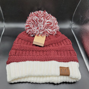 Crimson & Cream C.C. Exclusive Beanie