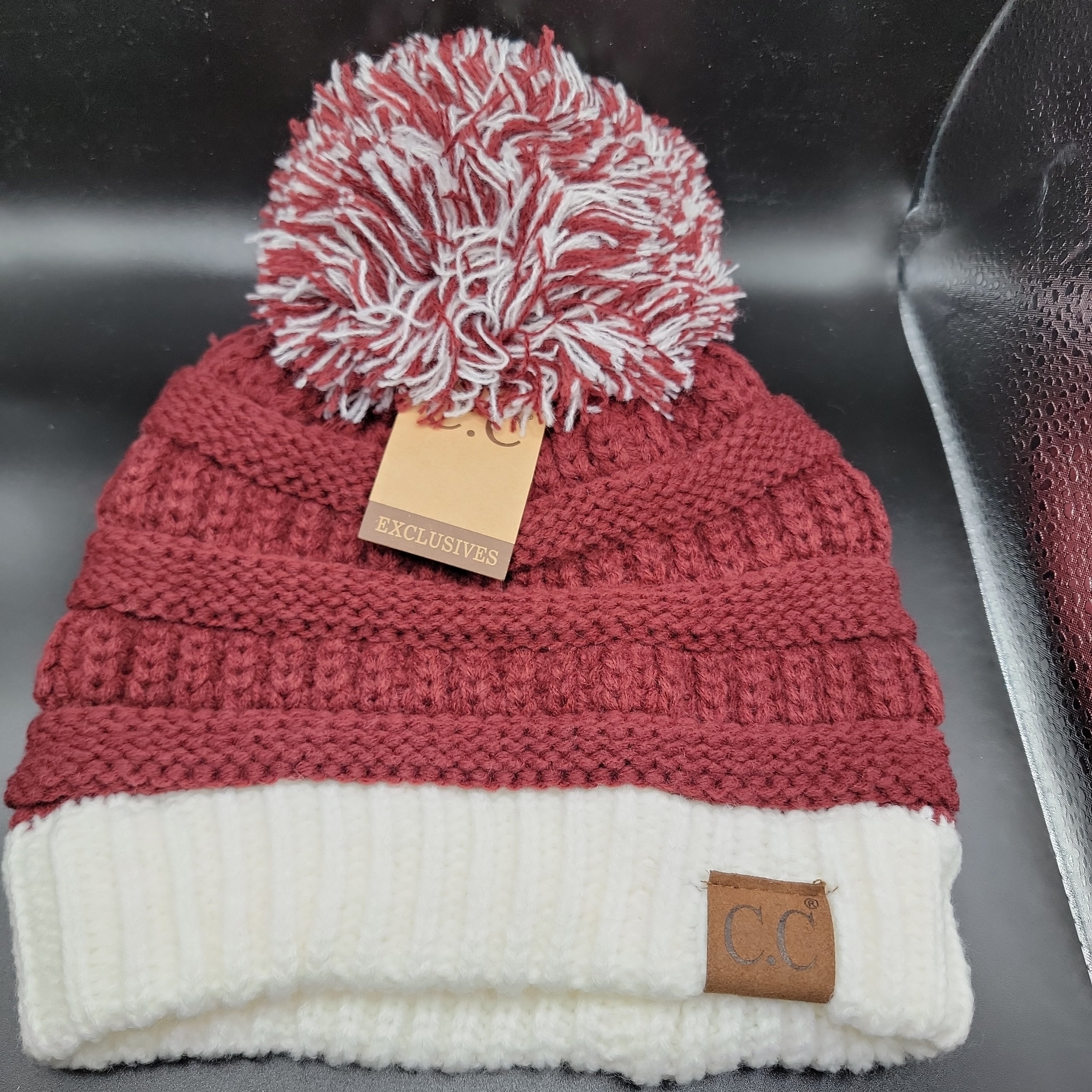 Crimson & Cream C.C. Exclusive Beanie