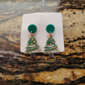 Christmas Tree Earrings