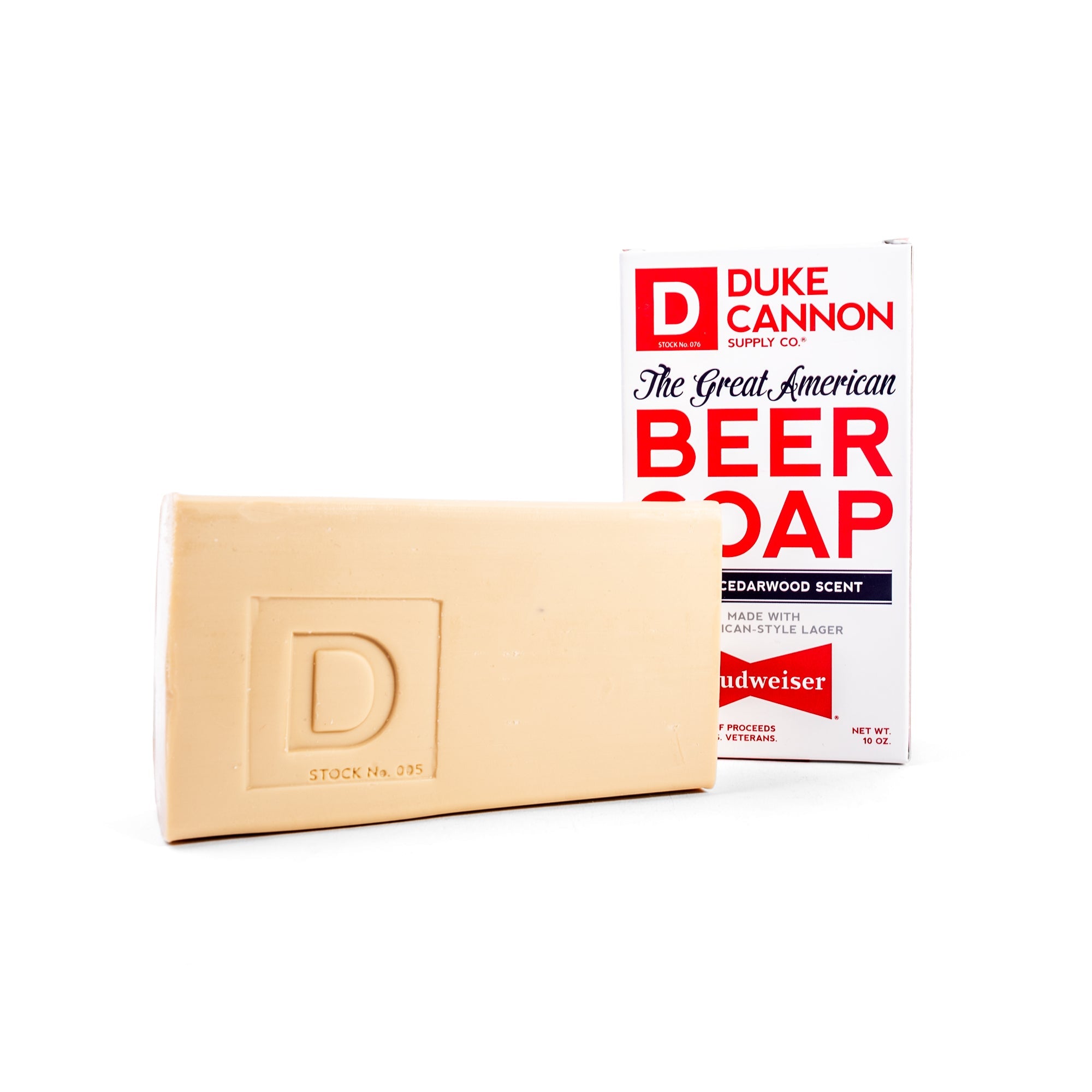 Duke Cannon The Great American Beer Soap- Budweiser