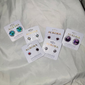 Sparkling Stud Earrings