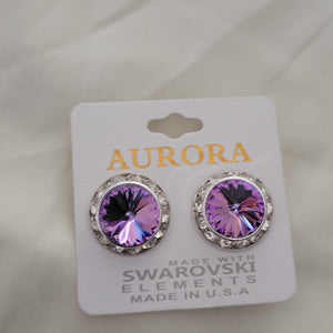 Sparkling Stud Earrings