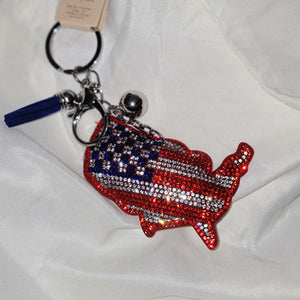 Puff Bling Keychain