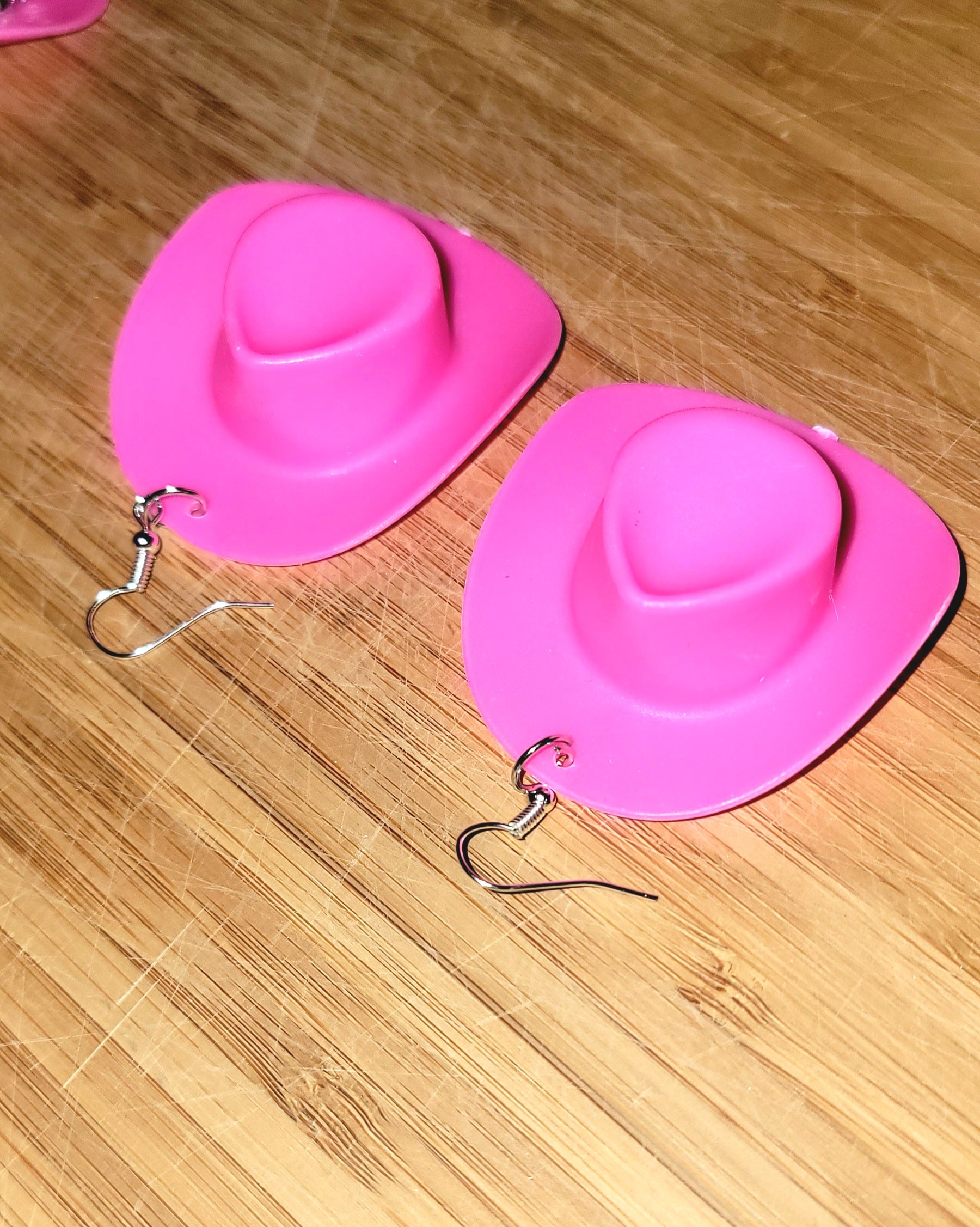 Haute Pink Cowgirl Earrings