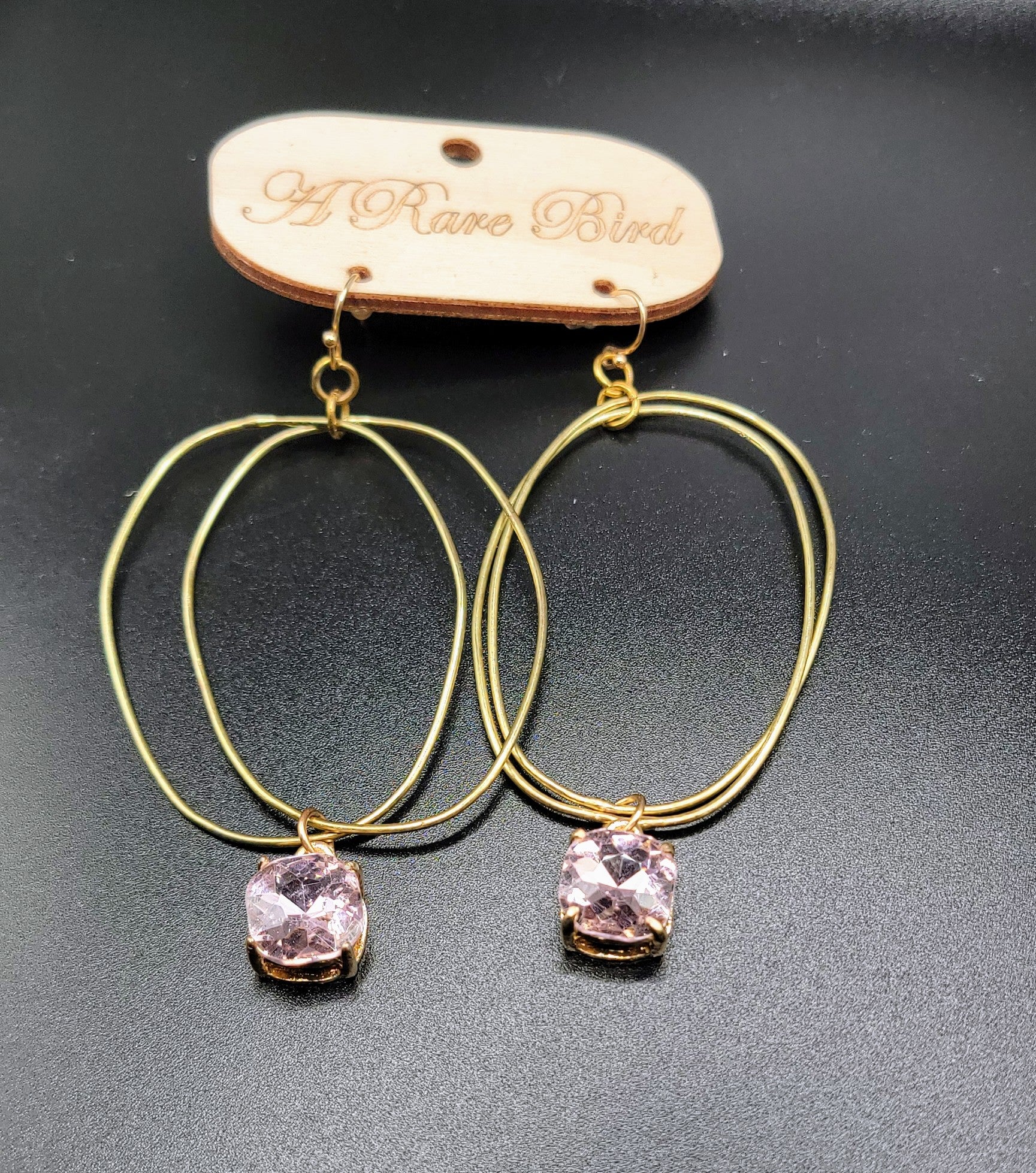 Drop Hoop Earrings