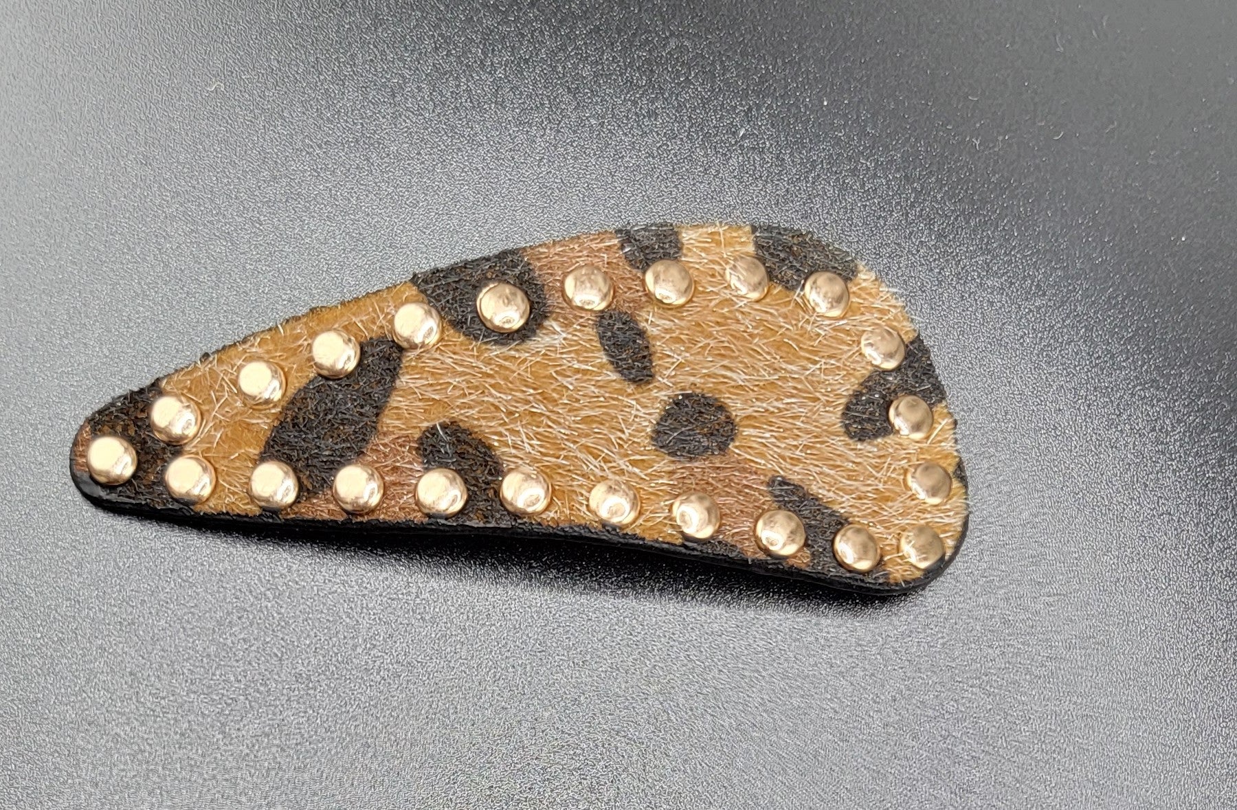 Leopard Barrette