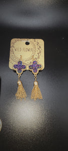 Purple Rain Earrings