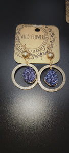 Purple Rain Earrings