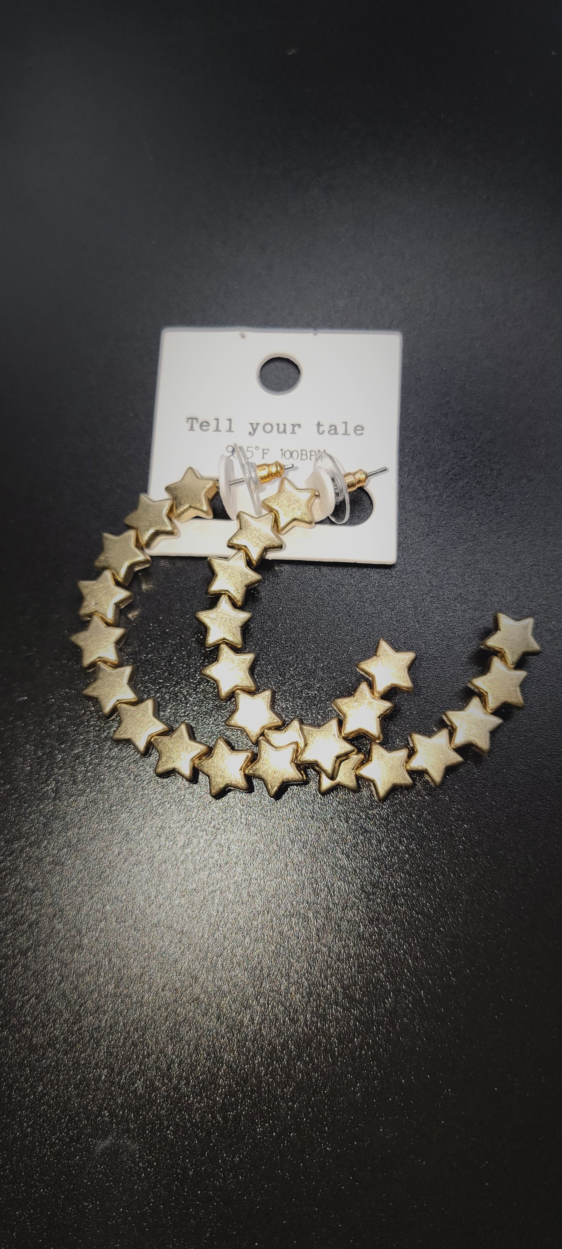 Be a Star Hoop Earrings