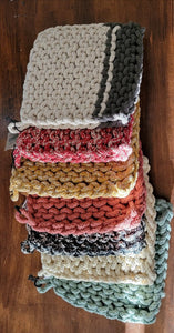 Farmhouse Crochet Potholders