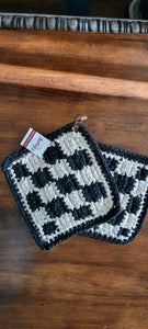 Farmhouse Crochet Potholders