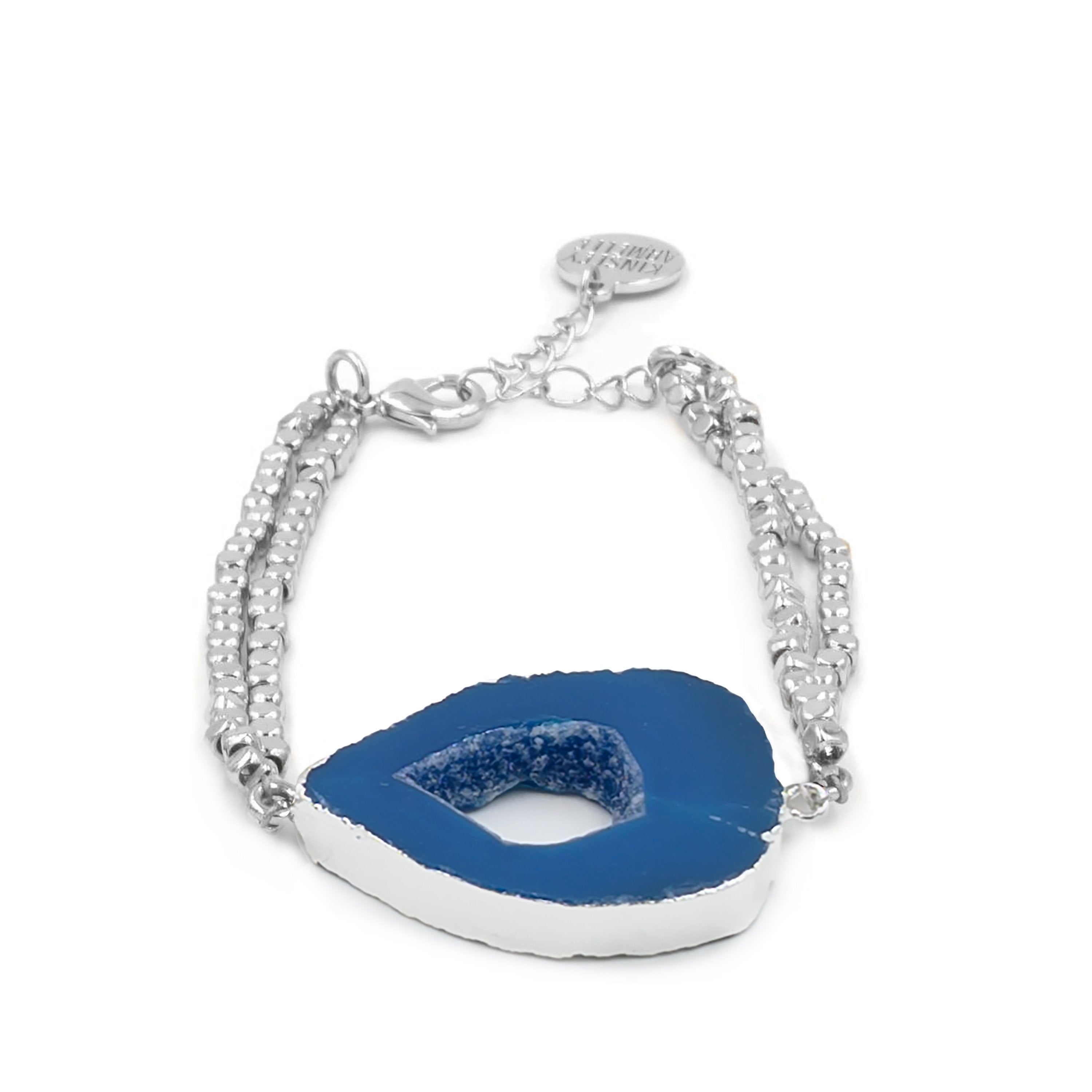 Kinsley Armelle -SILVER AZURE BRACELET