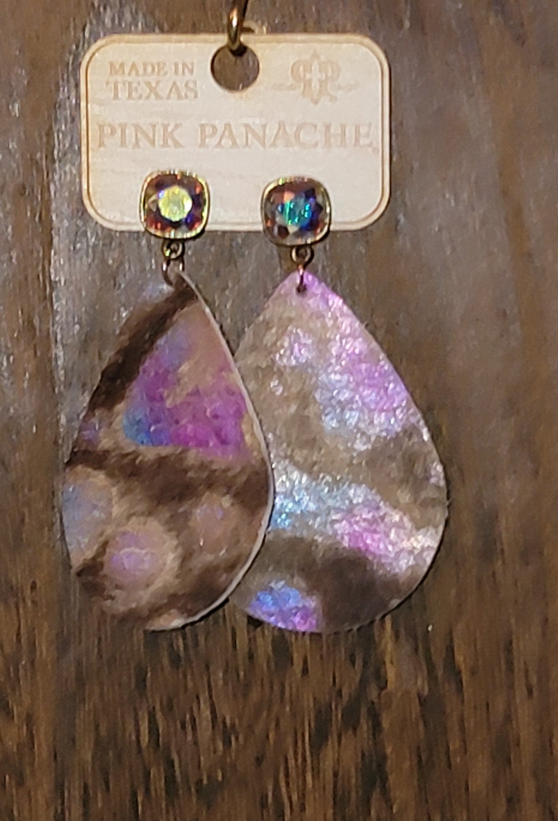 Pink Panache Mermaid Earrings