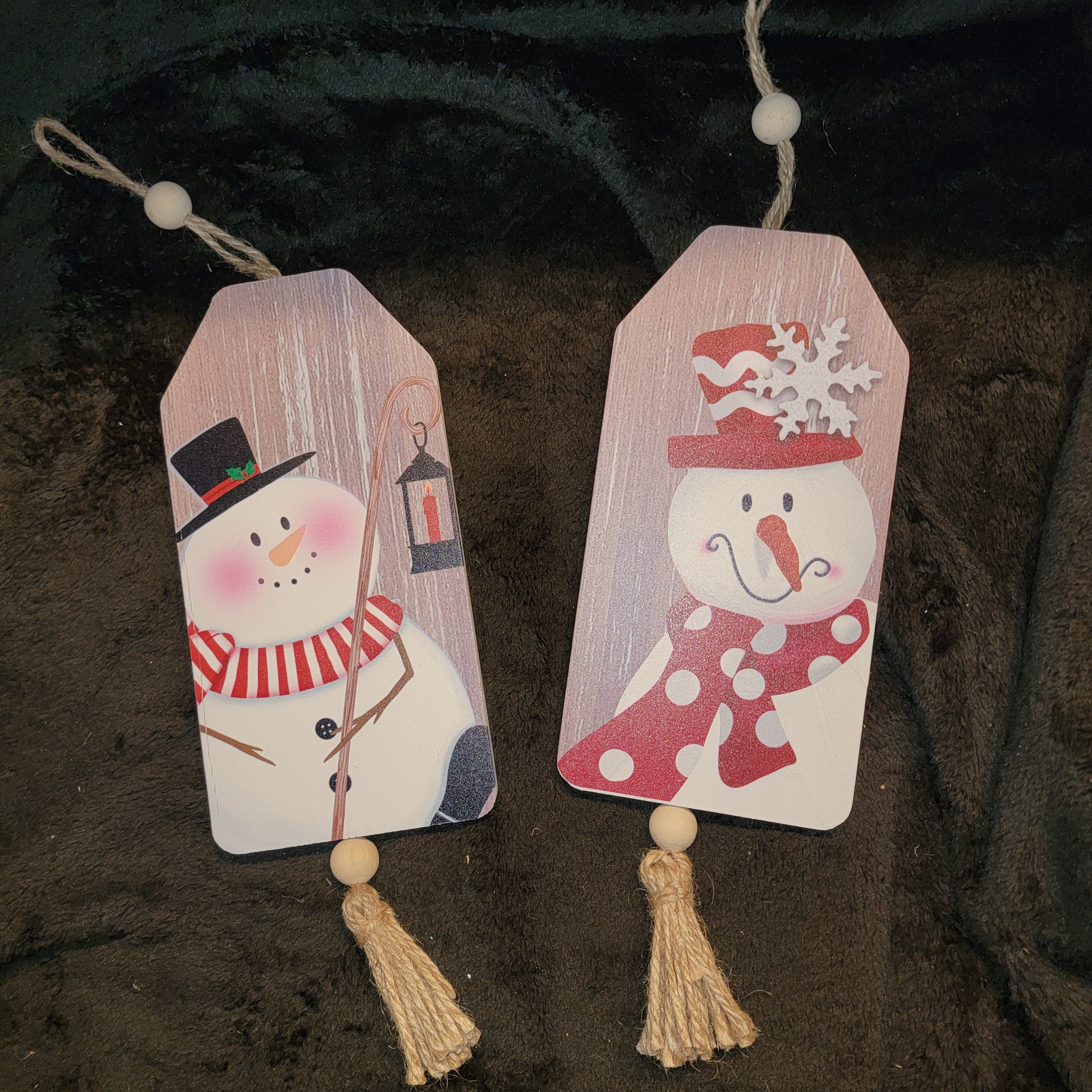 Christmas Wooden Tags