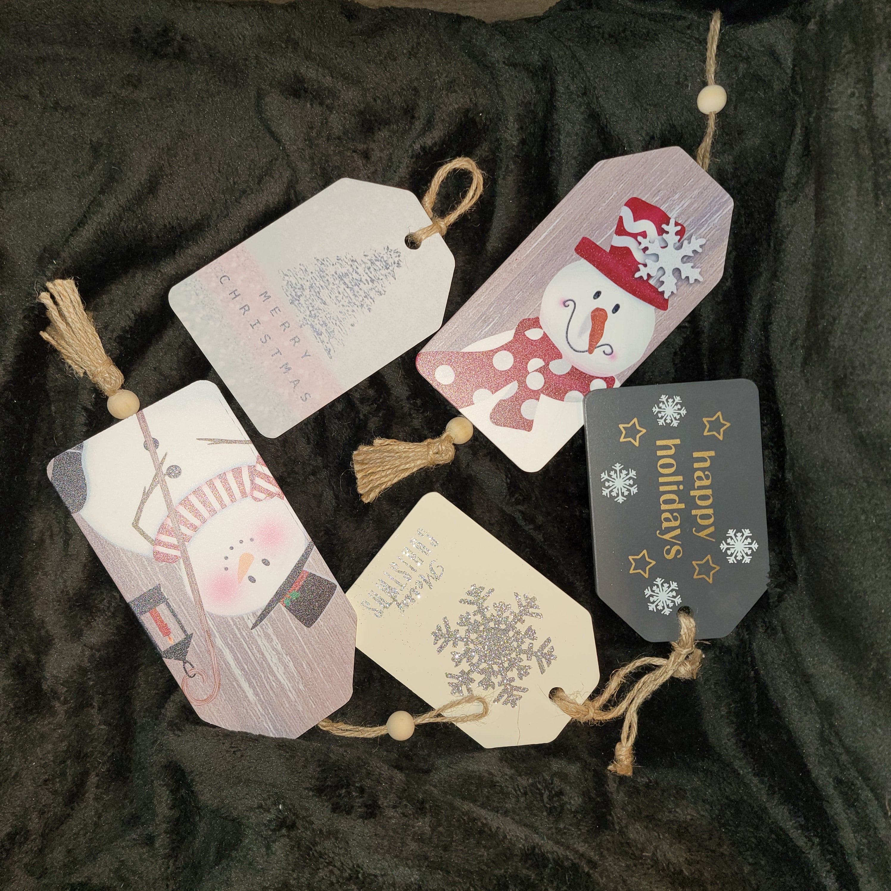 Christmas Wooden Tags