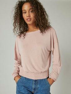 Sand Wash Long Sleeve Blouse Rose- Lucky Brand