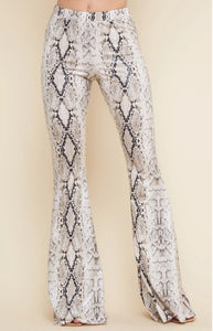 Snakeskin Bell Bottoms