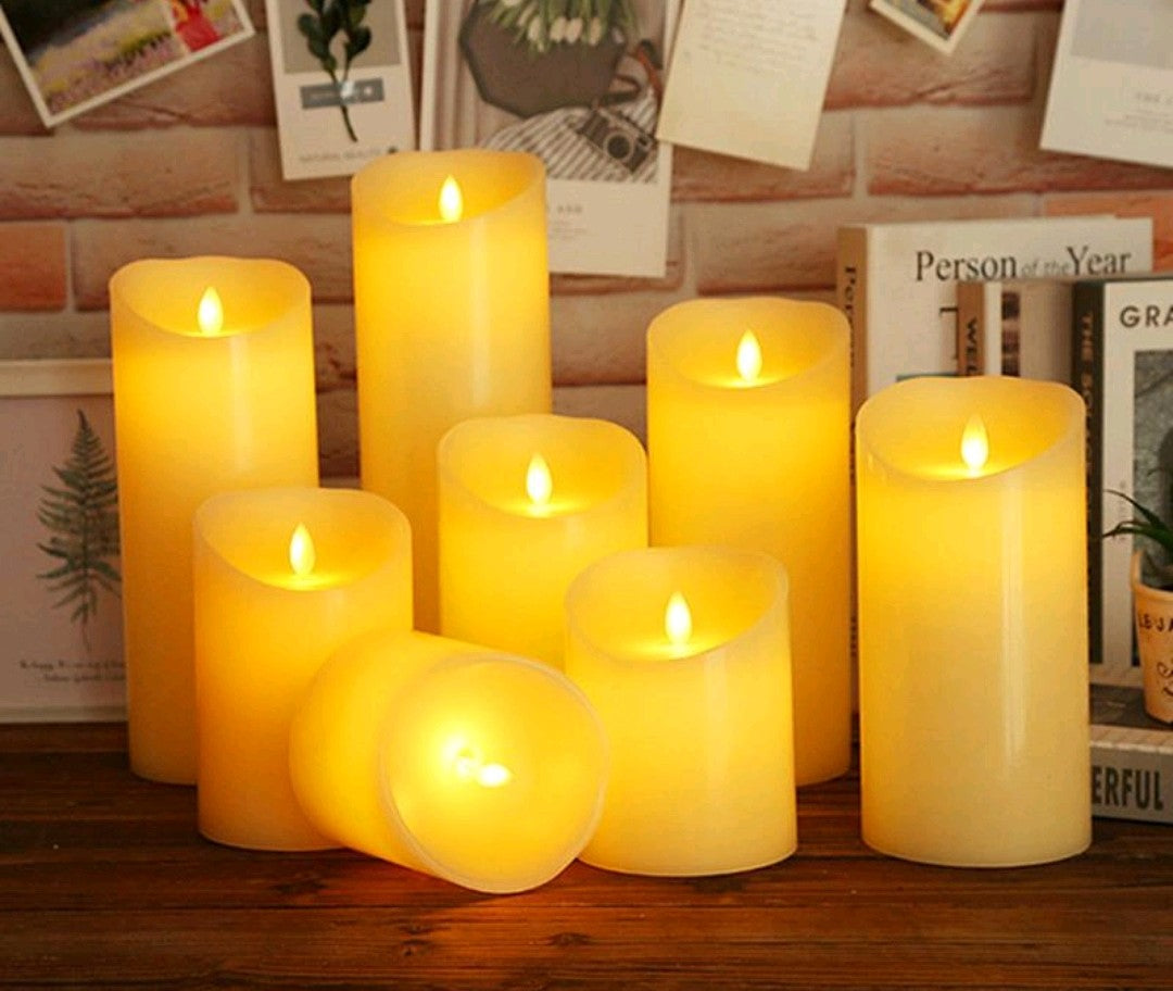 Faux Flickering Candles