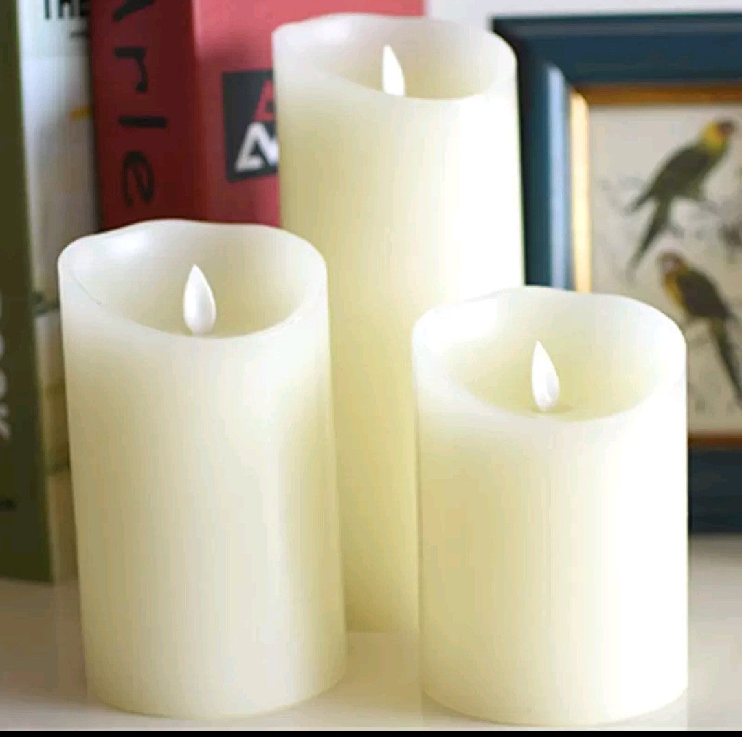 Faux Flickering Candles