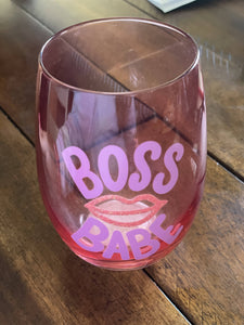 Boss Babe Glass