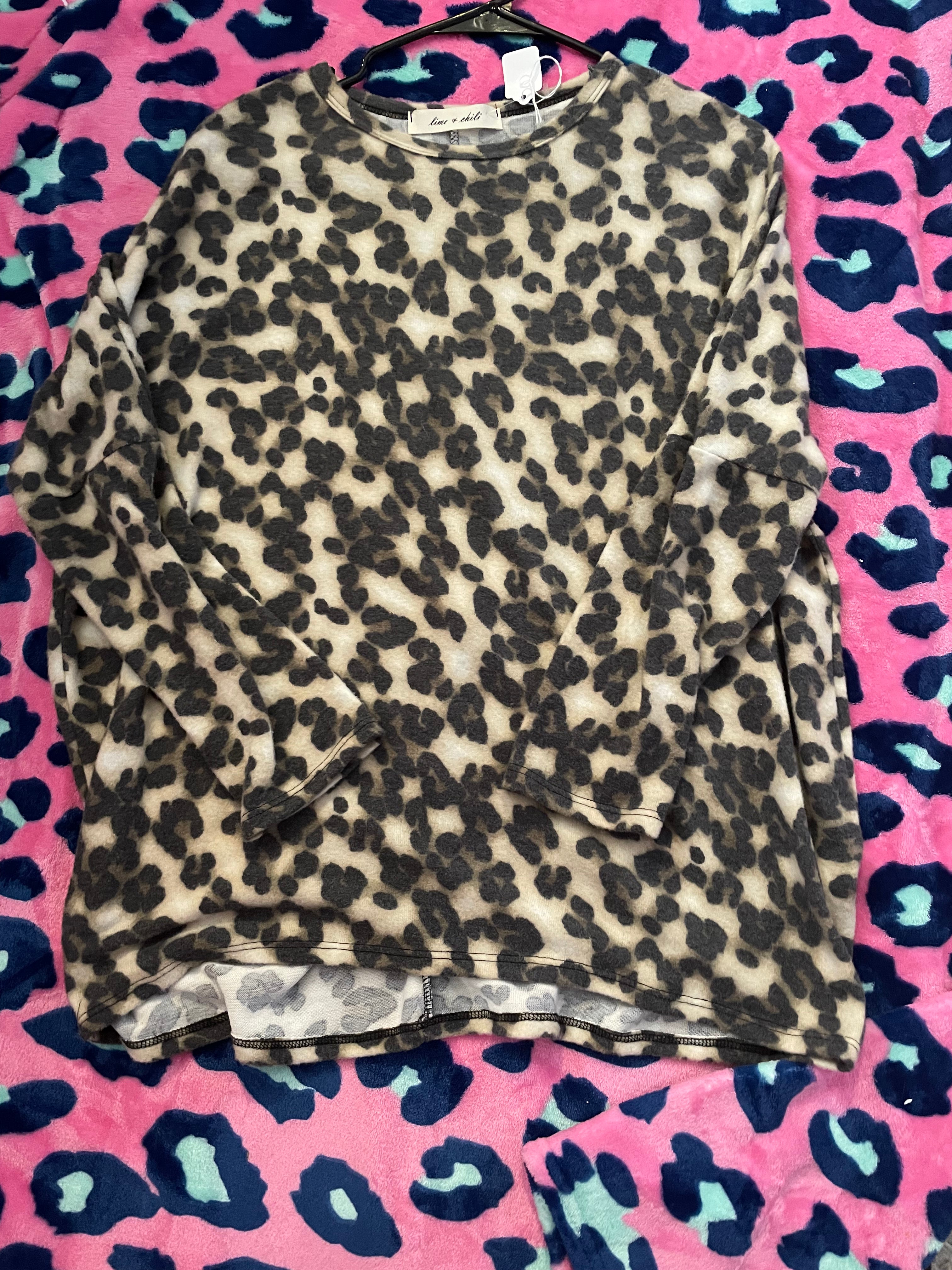 Leopard Long Sleeve Top