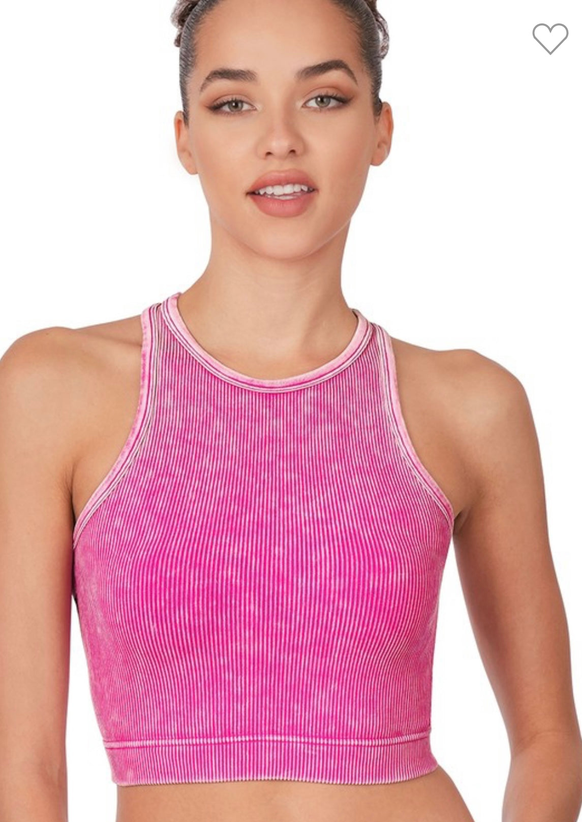 Ribbed Tank crop