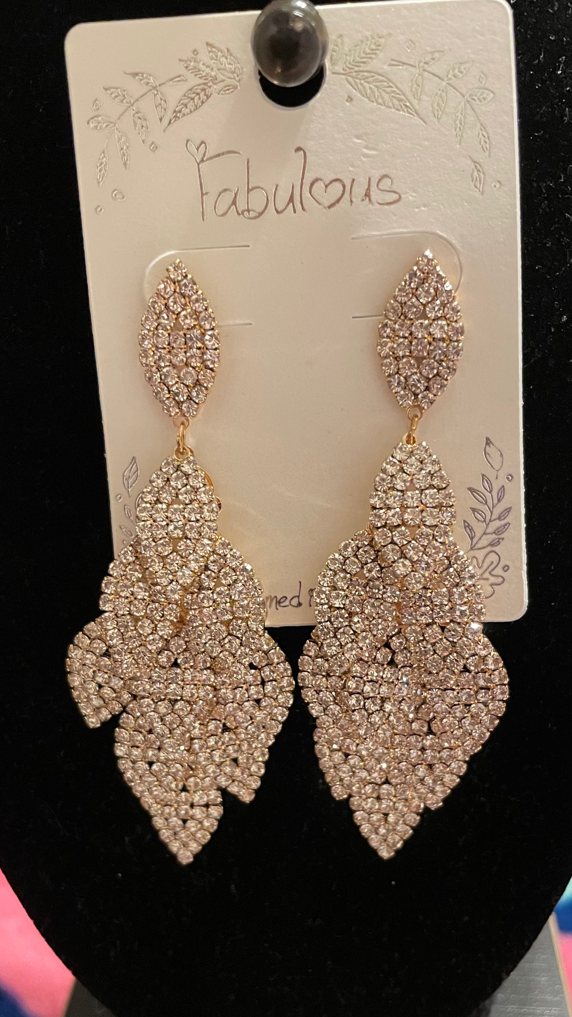 Gold Chandelier Earrings