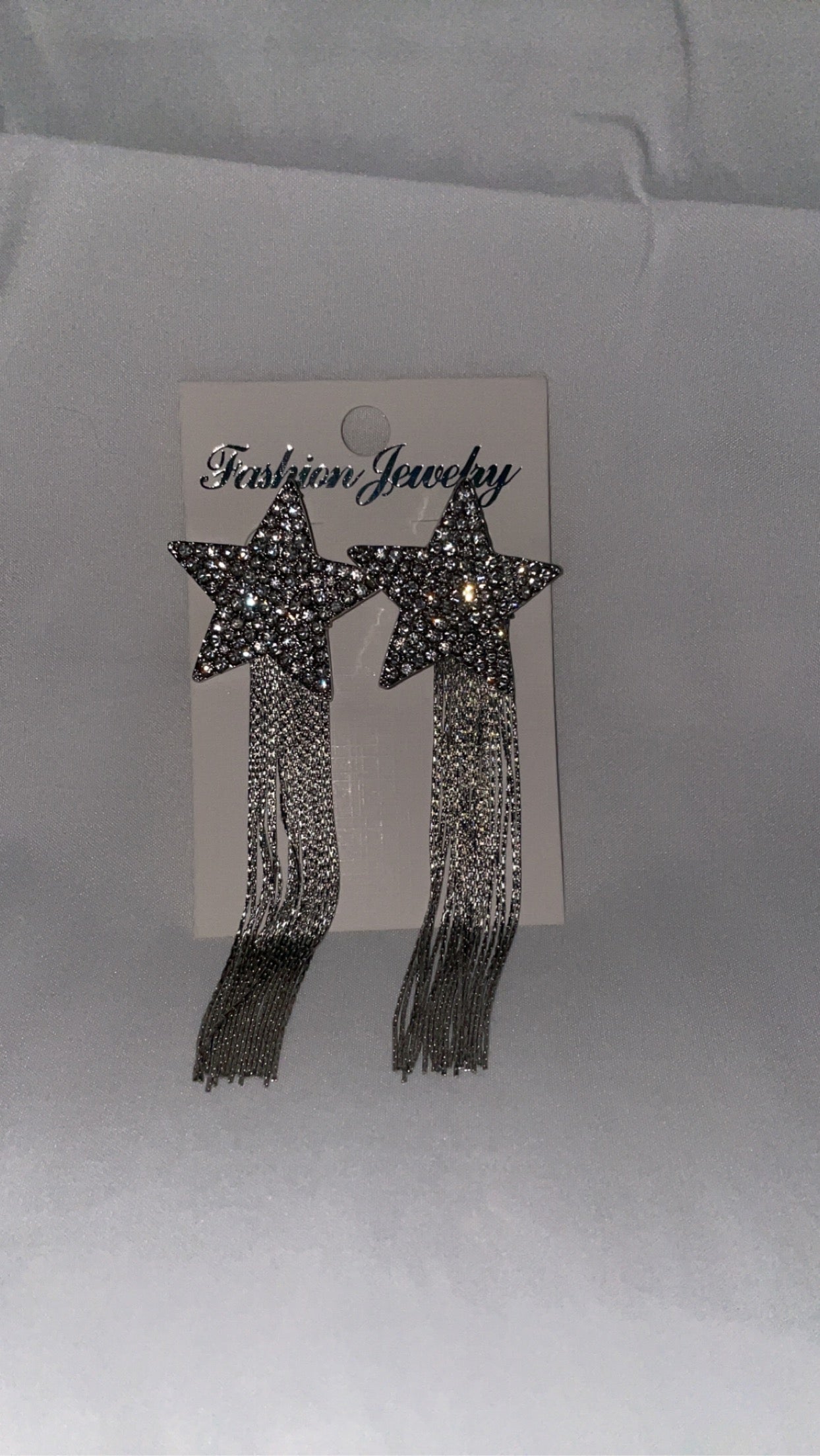 Star Rhinestone Earrings