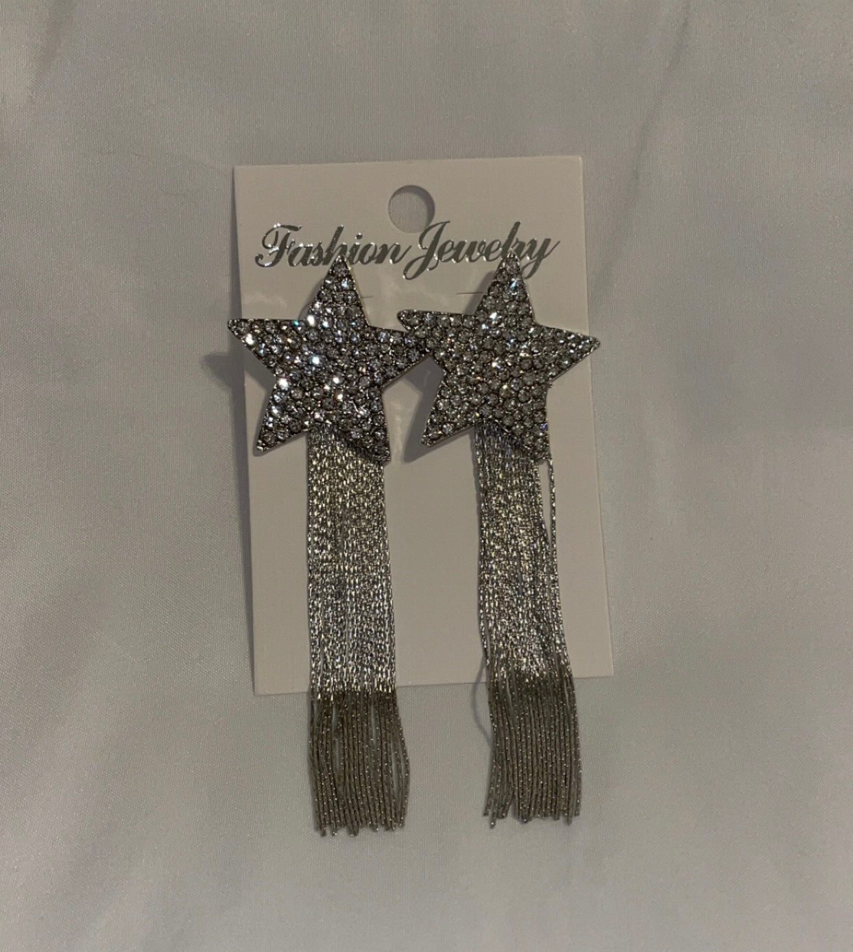 Star Rhinestone Earrings