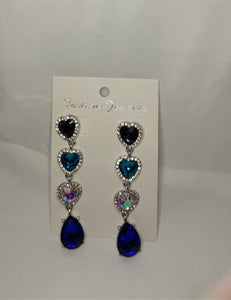 Heart of Ocean Earrings