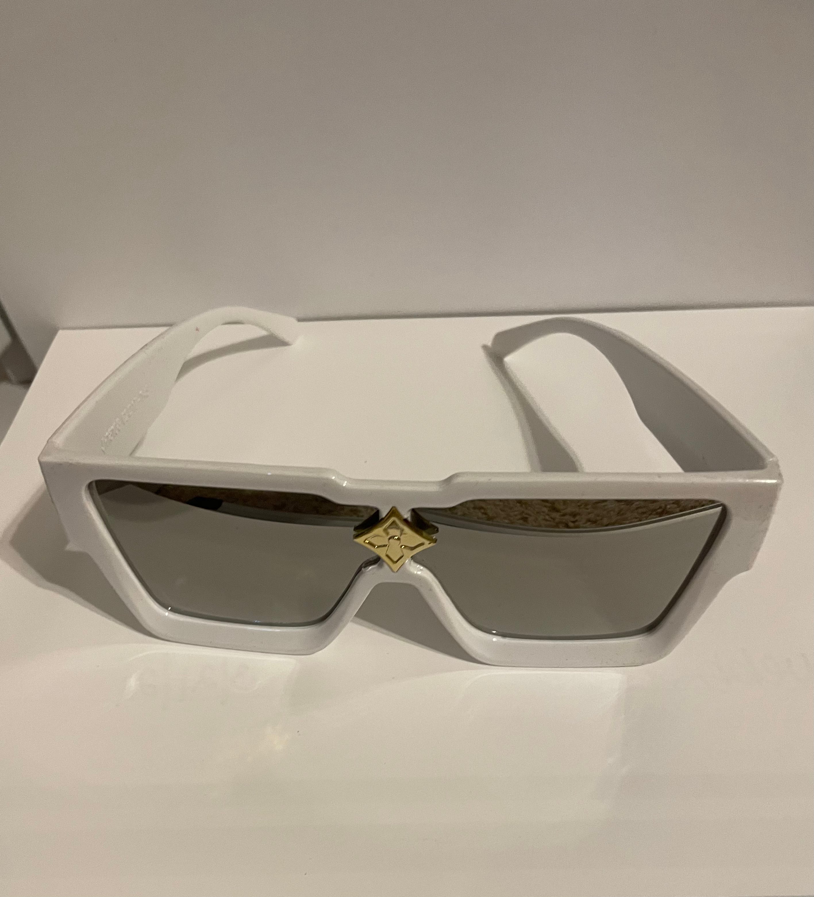 White Frame Sunglasses