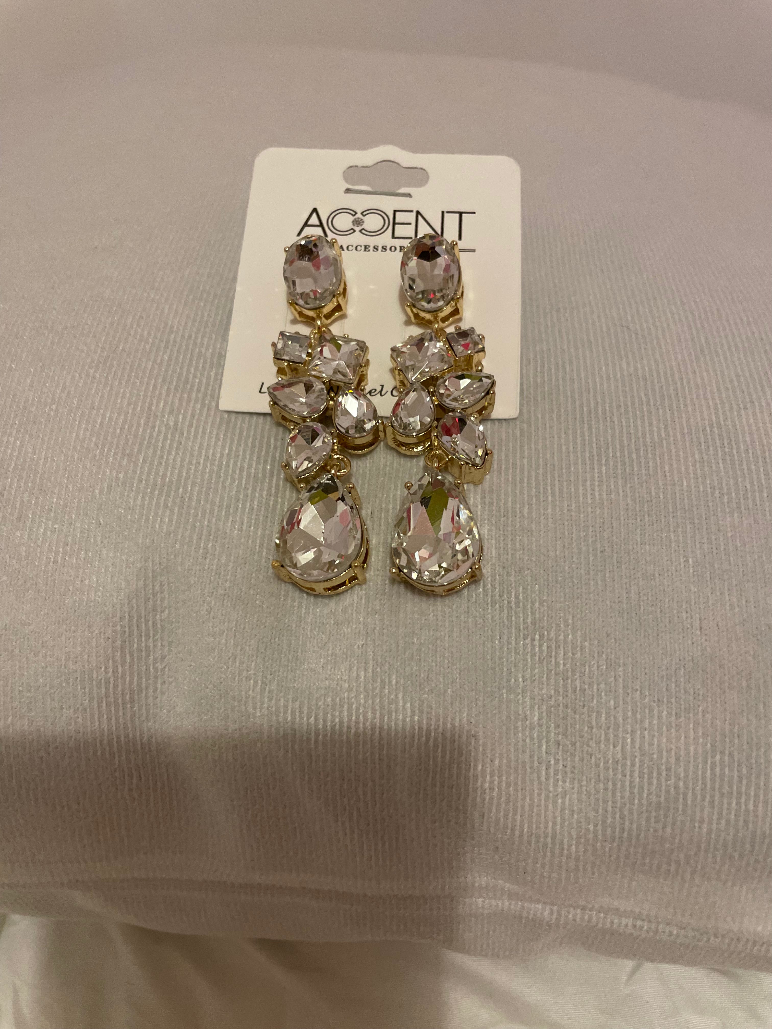 Crystal Cluster Earrings