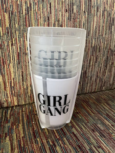 girl gang set of cups